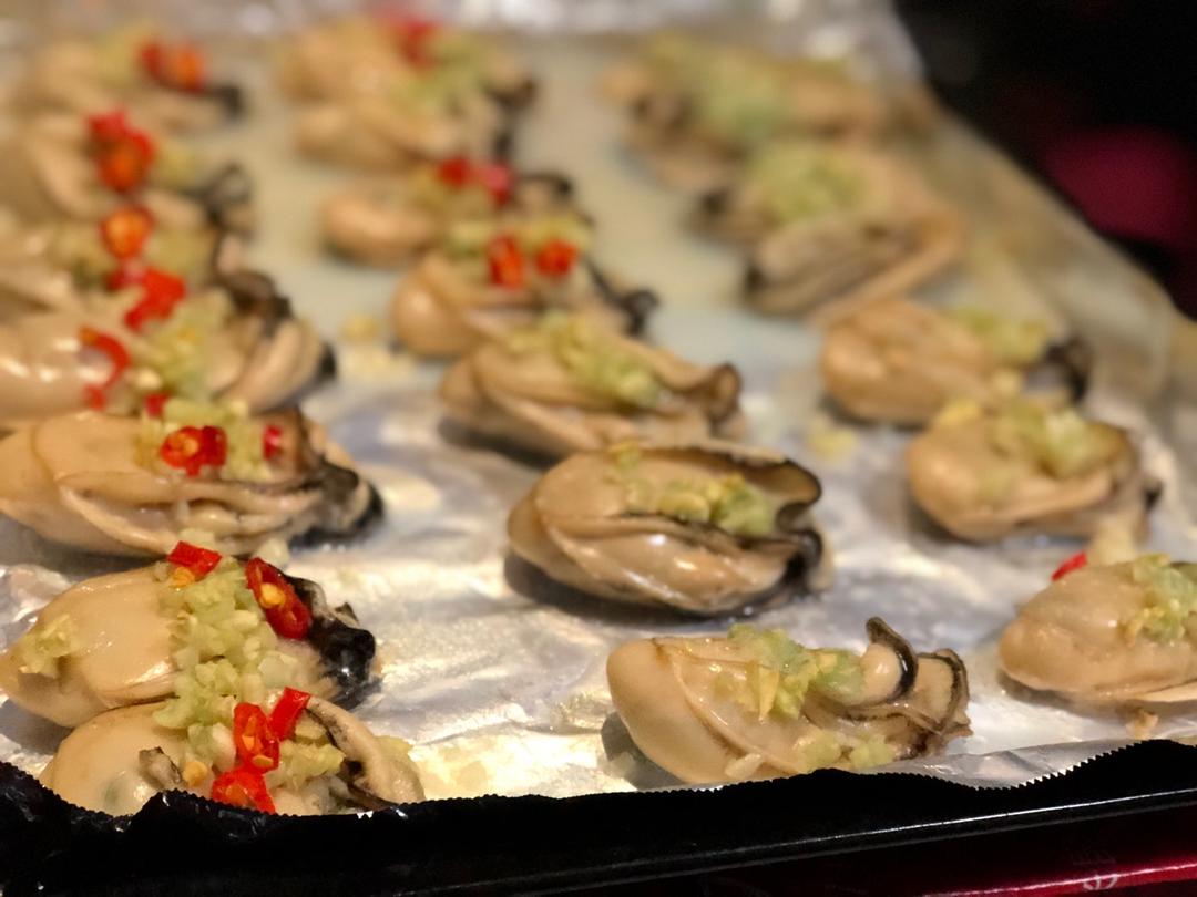 锡纸包烤生蚝的全部作品