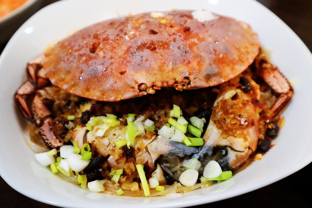 蒜茸粉丝蒸蟹【简单不翻车】