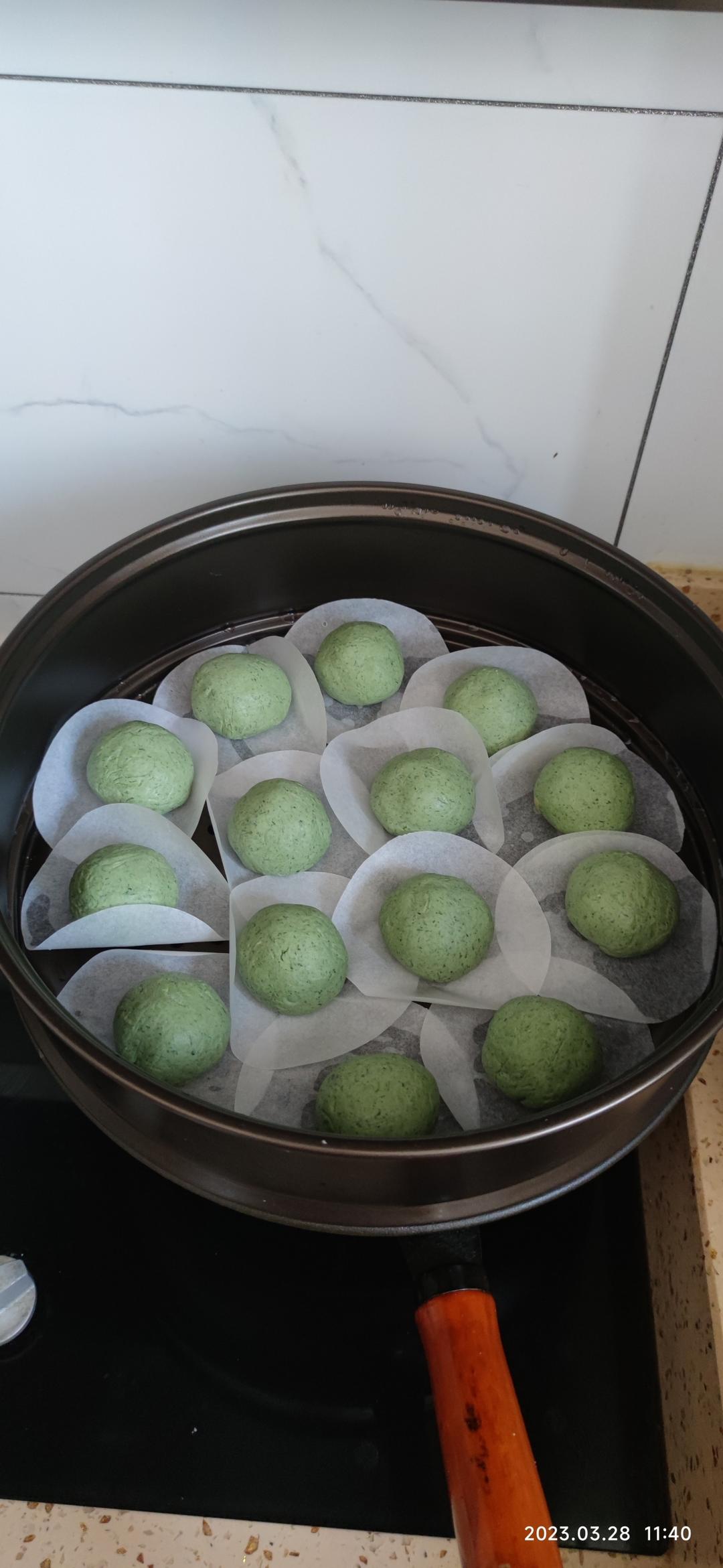 清明时节吃清明圆子