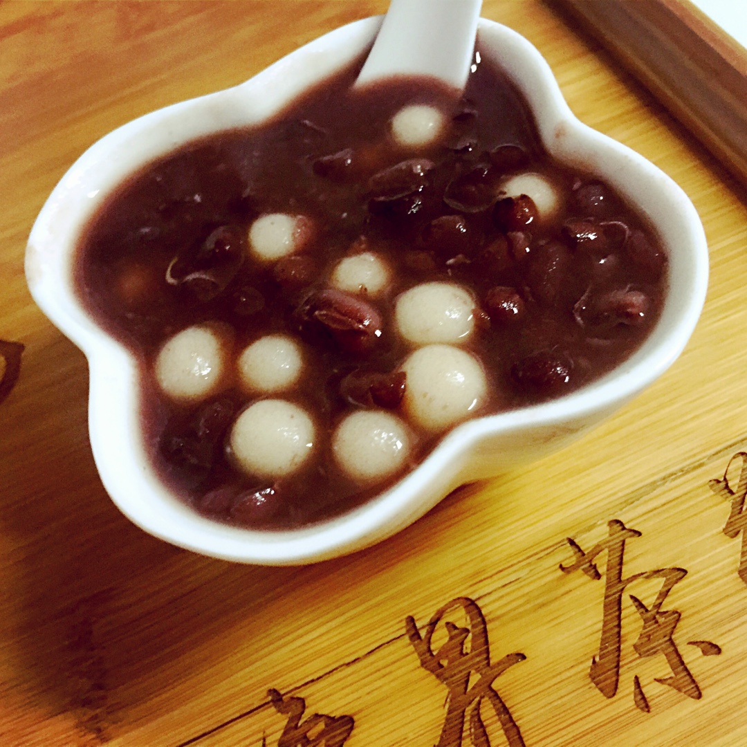 红豆糯米圆子