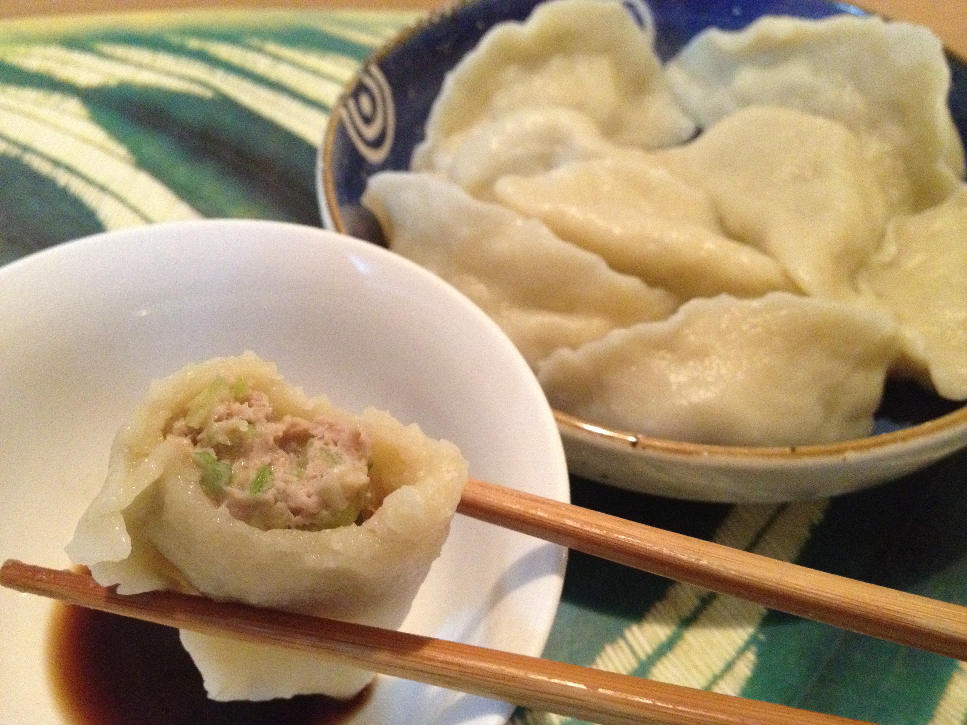 鲜肉大白菜饺子