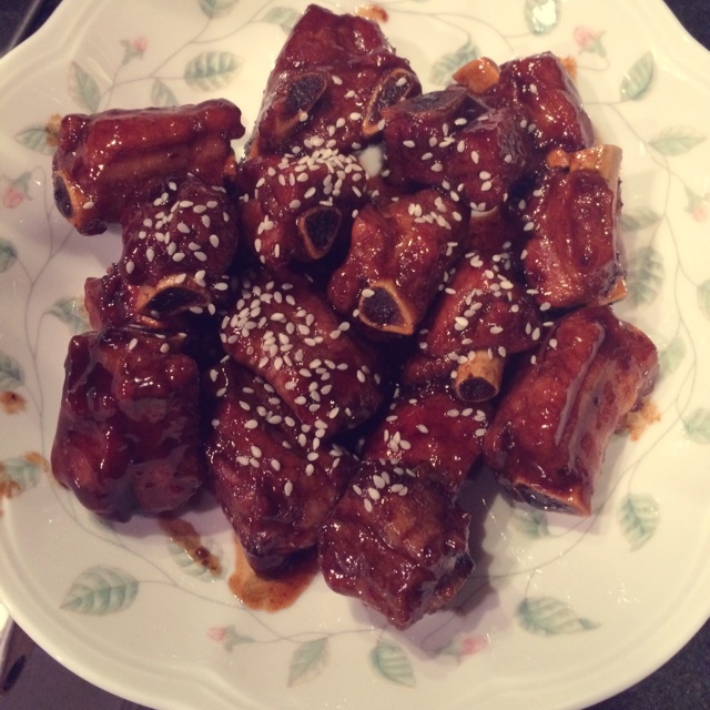 懒人版糖醋排骨