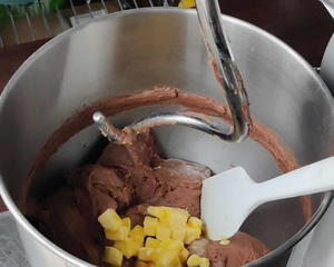 奶油巧克力吐司面包的做法 步骤4