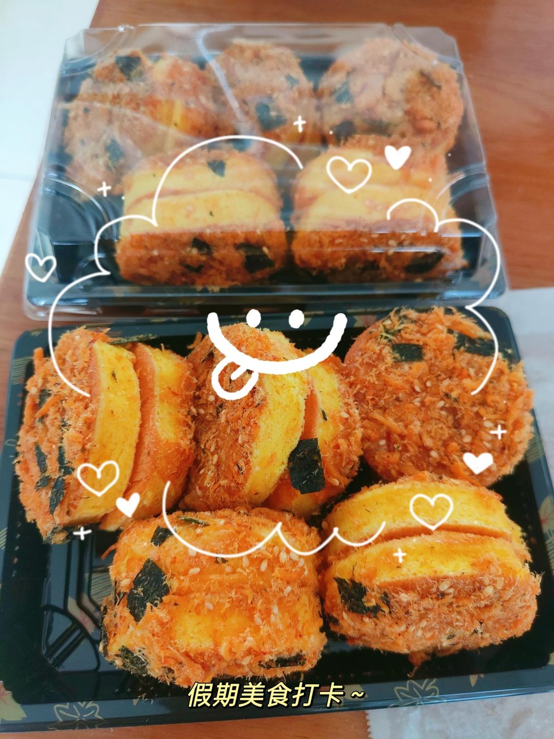 朋友都说比鲍师傅好吃的海苔肉松小贝