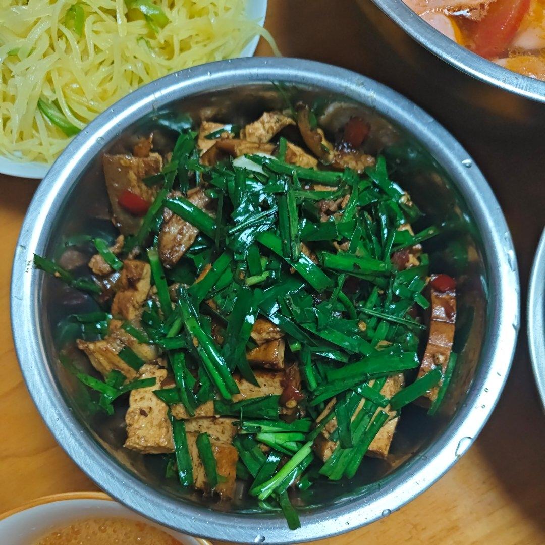 韭菜香干