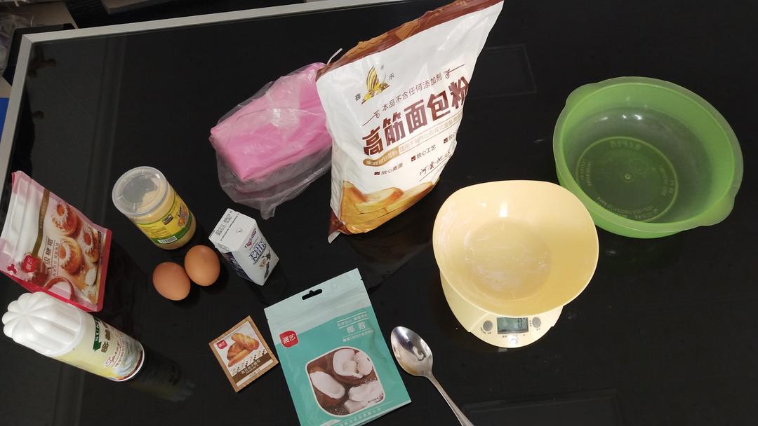 纯奶手撕吐司的做法 步骤1