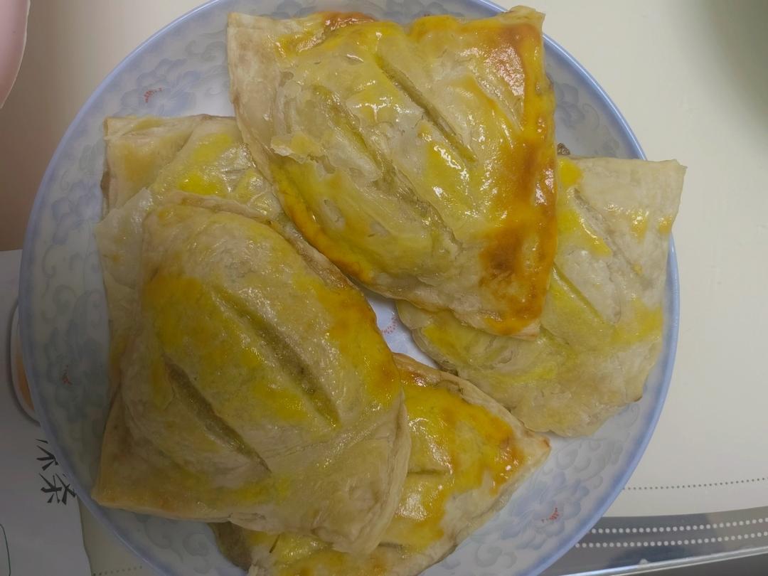 手抓饼香蕉派