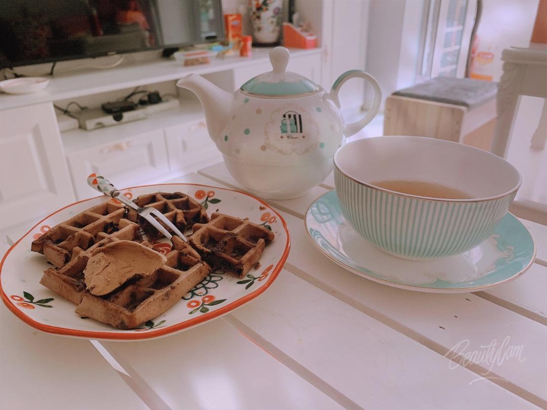 零失败，无需烤箱❗️巧克力华夫饼