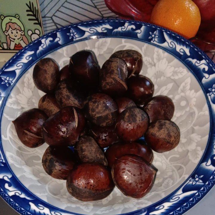 好吃好看又好剥皮的水煮板栗