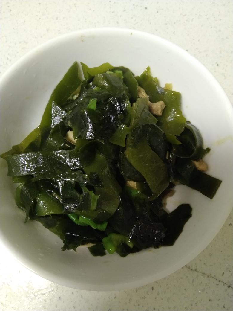 好吃的海带炒肉