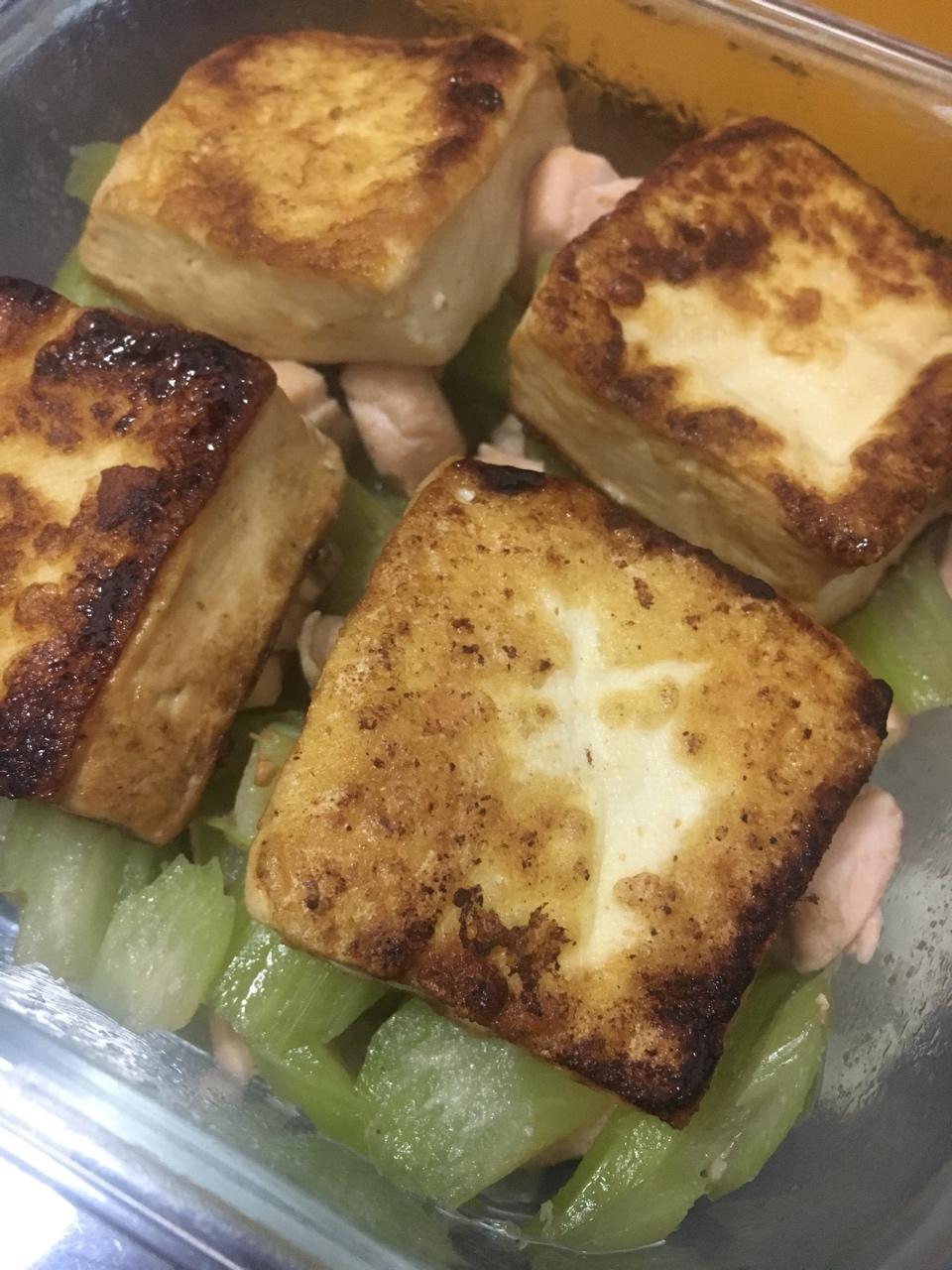 蚝油煎豆腐