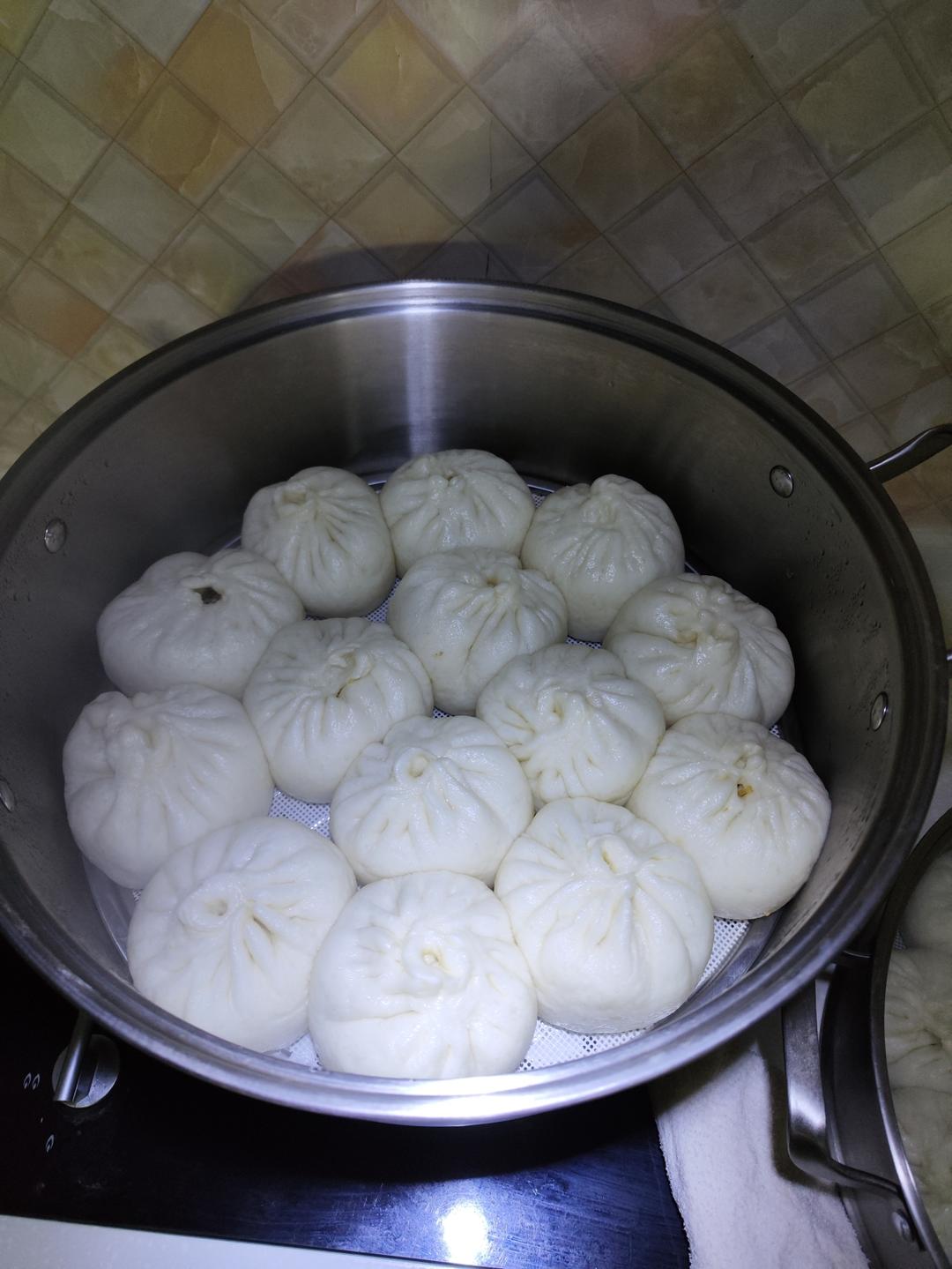 素馅包子(大头菜粉条）