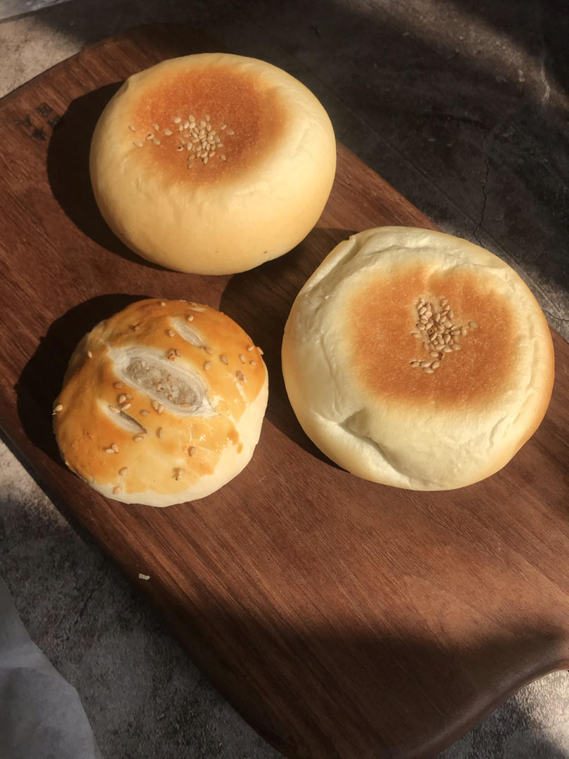 日式樱花紫米包