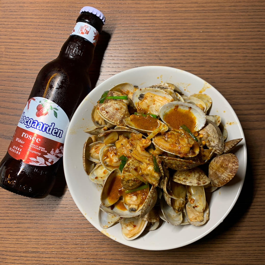 5分钟快手菜❗️秒杀路边摊爆炒花甲～好吃到爆