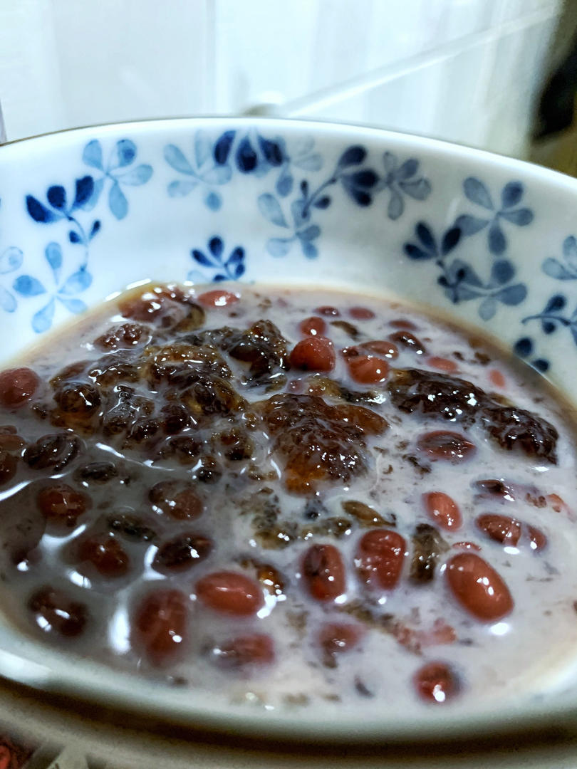 红豆椰汁西米露