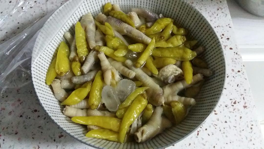 柠檬泡椒凤爪