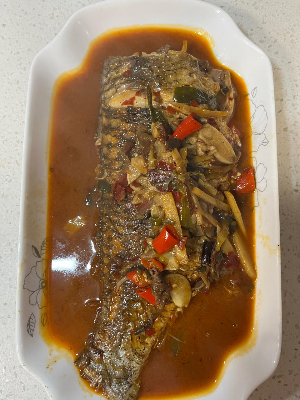 (婆婆的拿手好菜)红烧鲤鱼