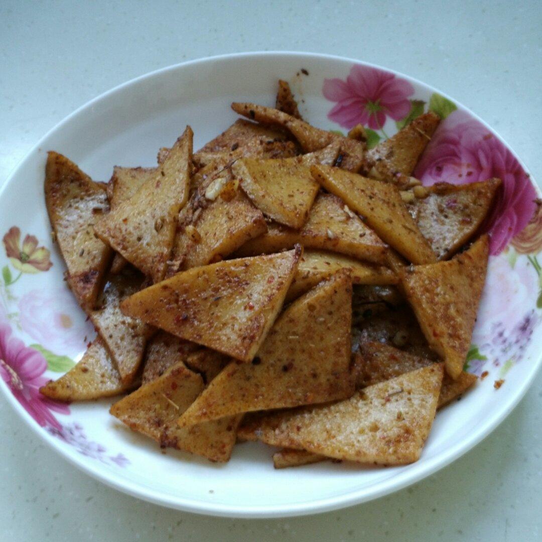 宝石君分享作品 2016年10月29日今天试着做了孜然千页豆腐,还不错哦