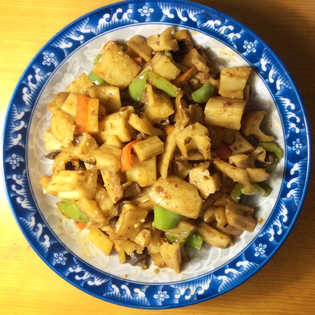 辣炒藕丁