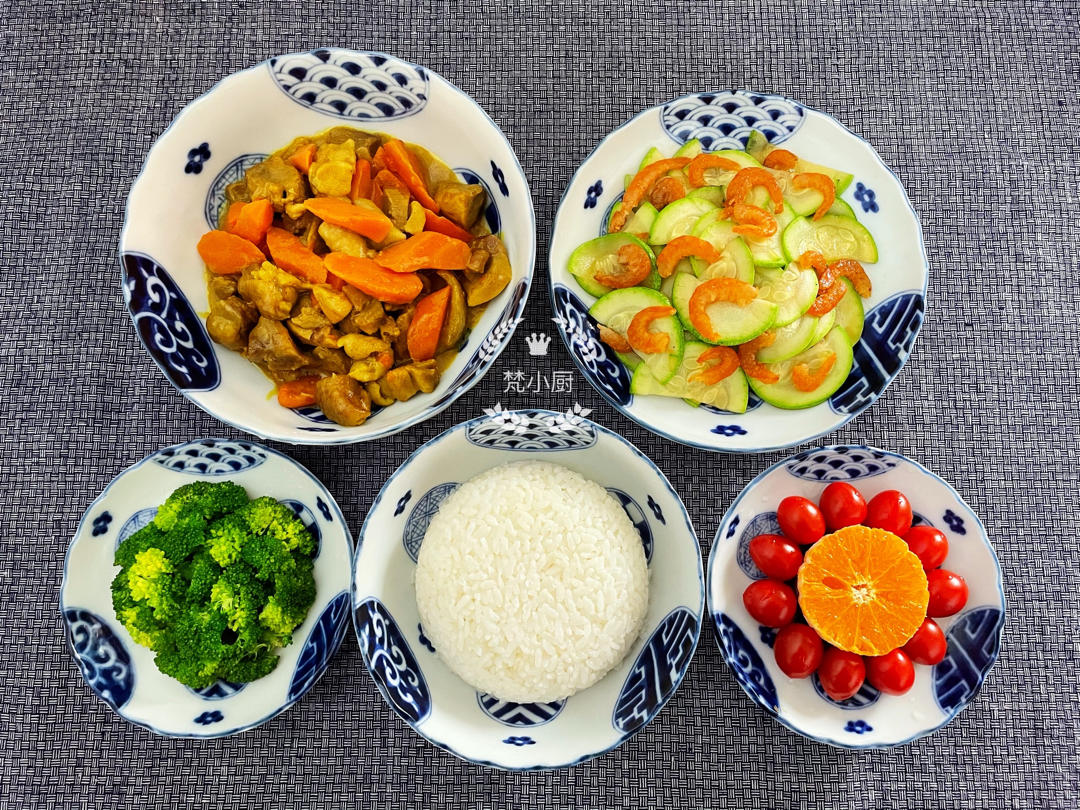 梵小厨做的梵小厨的高中生营养午餐