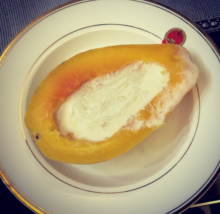 木瓜牛奶炖燕窝