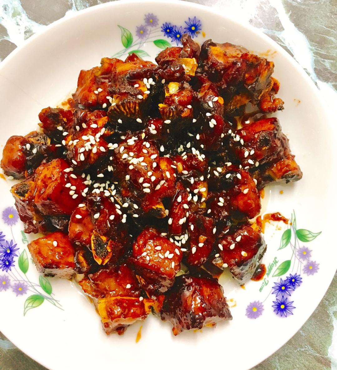 懒人版糖醋排骨