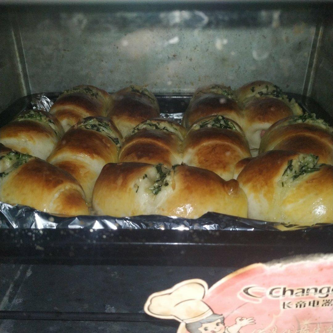 Happy520!  蒜香火腿肠面包（小热狗）给无肉不欢的你～孙小美的手作