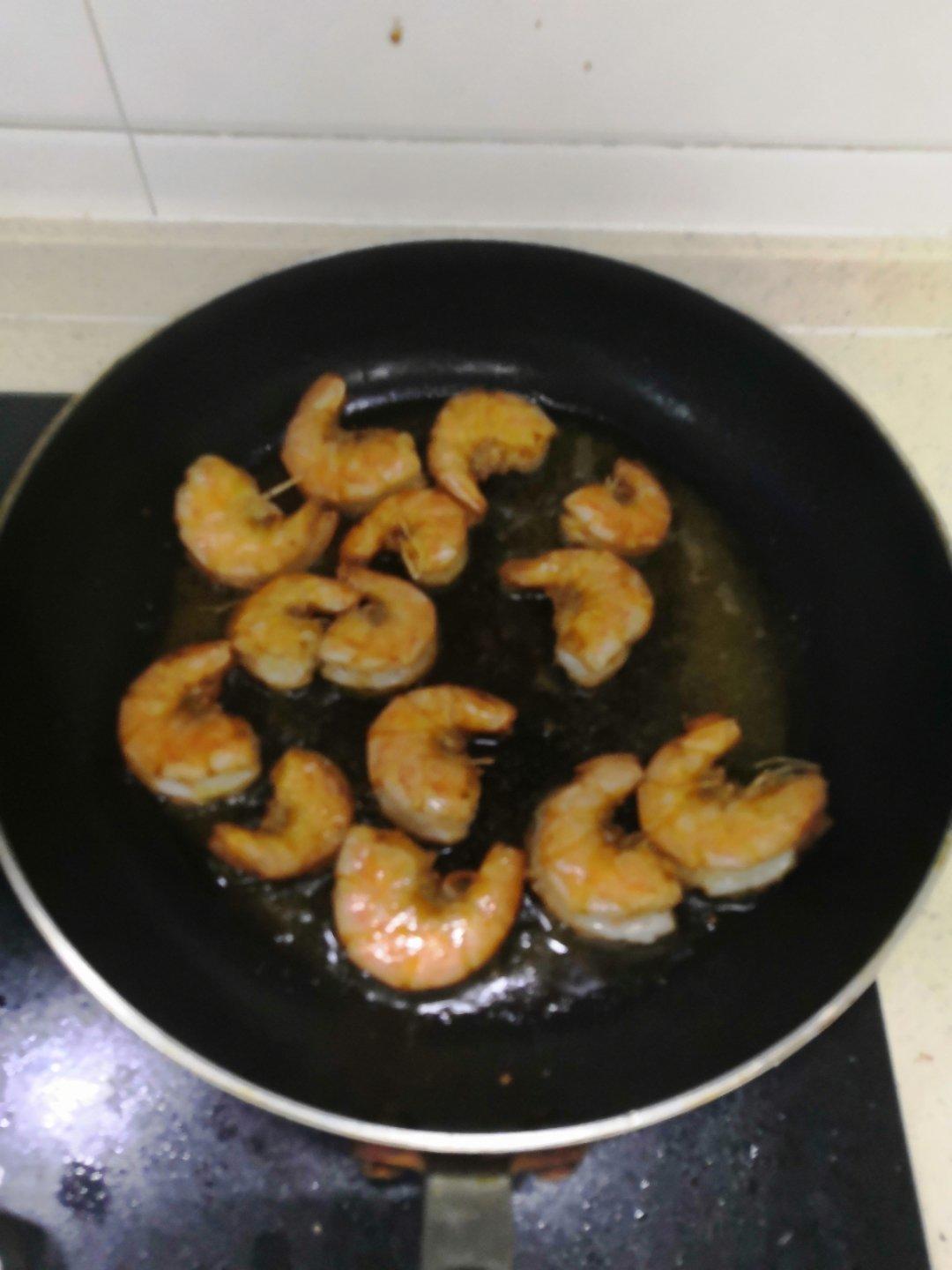 快手菜椒盐大虾