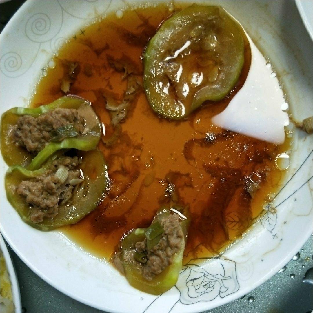鲜味角瓜蒸肉 宝宝辅食食谱