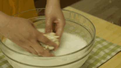 纯奶手撕吐司的做法 步骤1