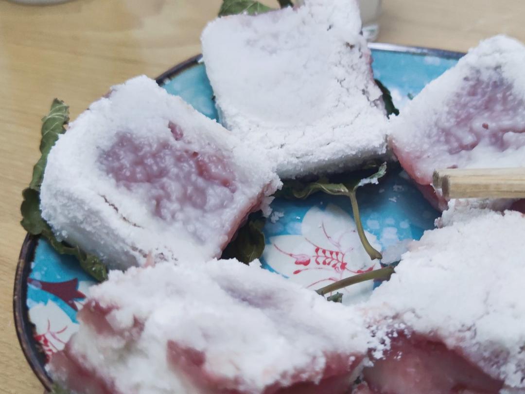 中式传统小方糕 松糕 米糕 蒸糕