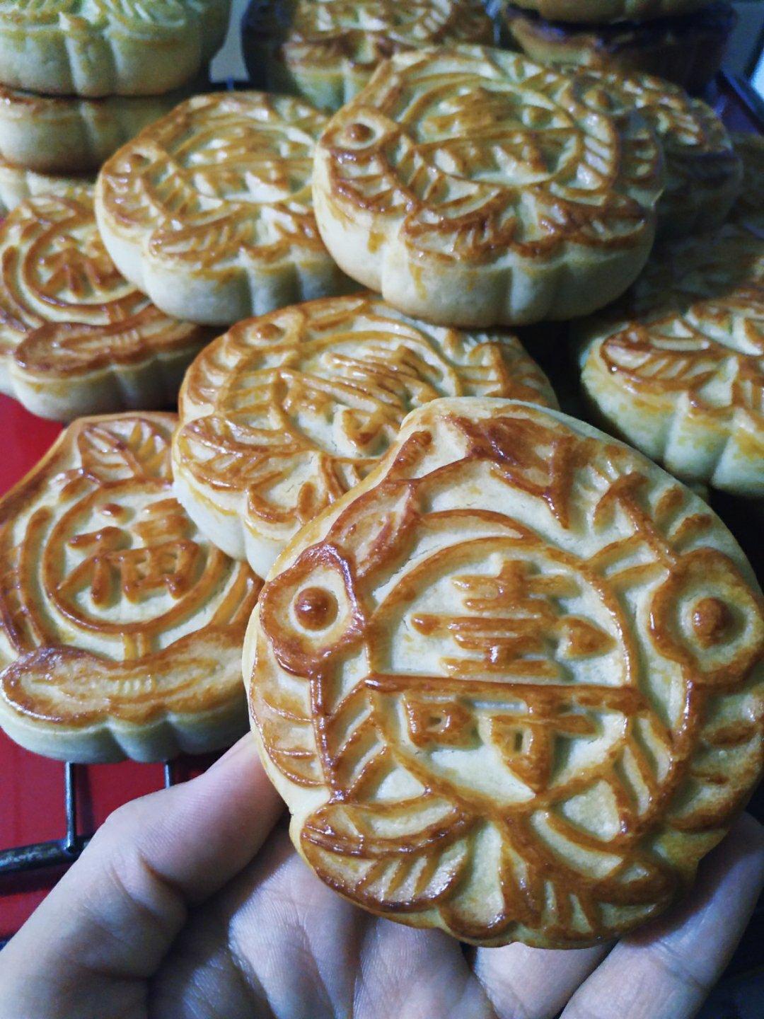 京式五仁月饼（老式提浆）