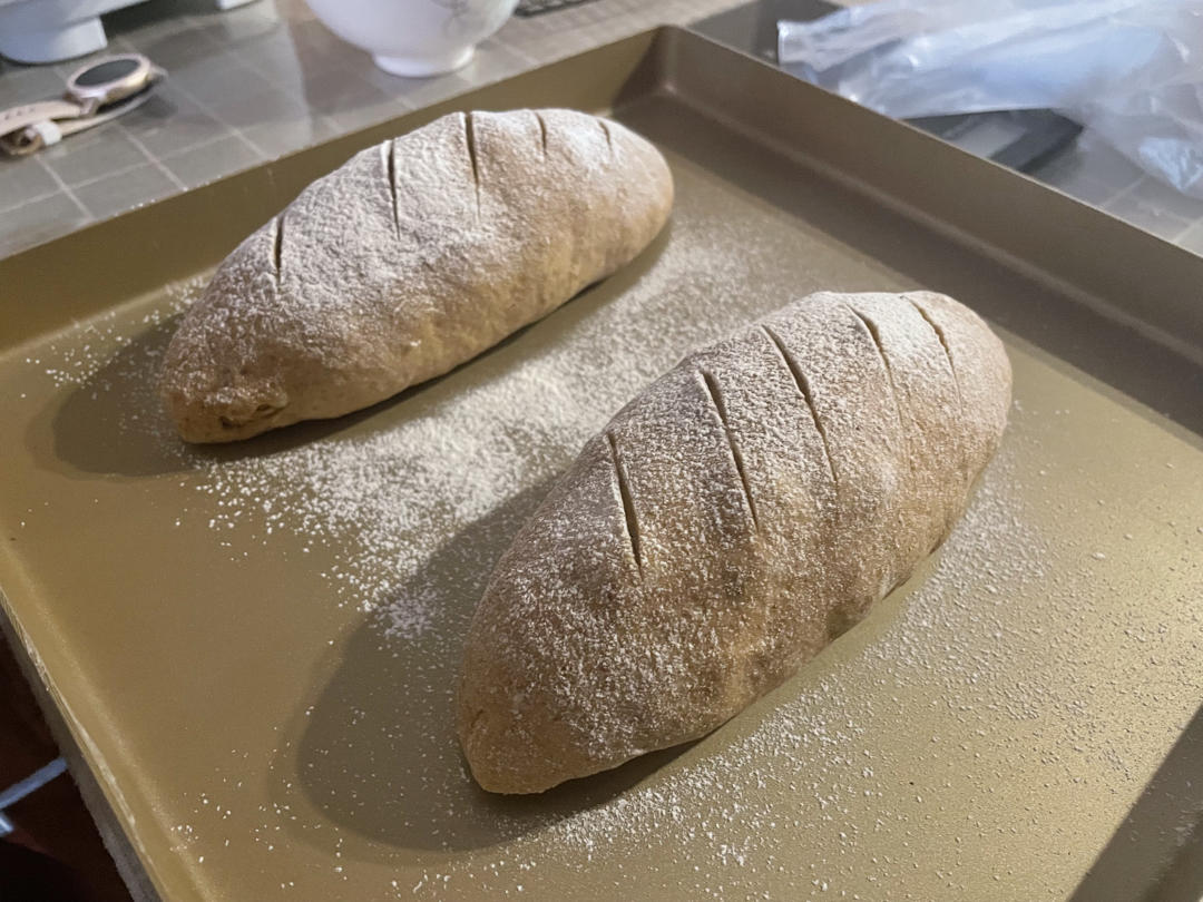 黑麦核桃红糖面包