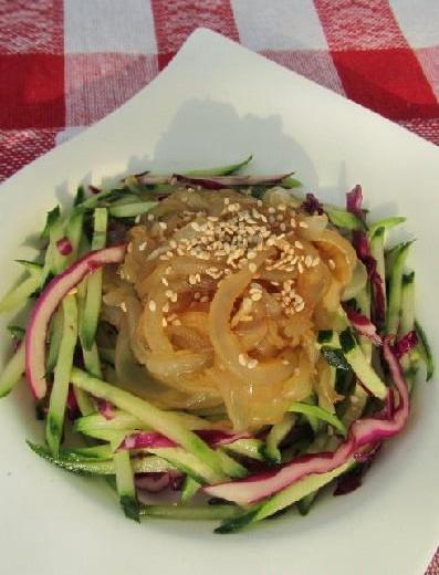 凉拌海蜇丝的做法