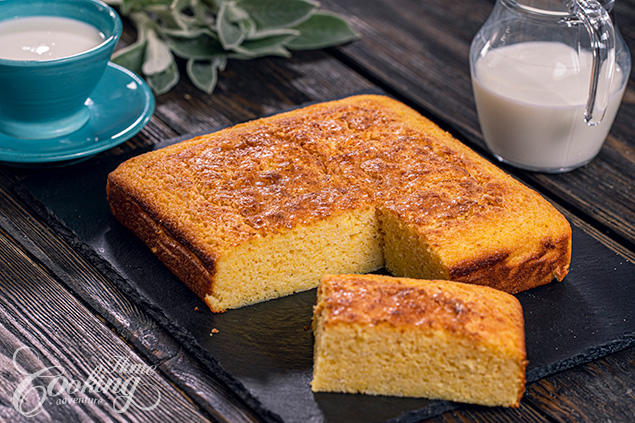 快手美式玉米面包 | Easy Sweet Cornbread的做法