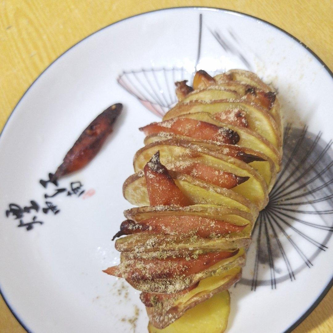 快手培根风琴土豆