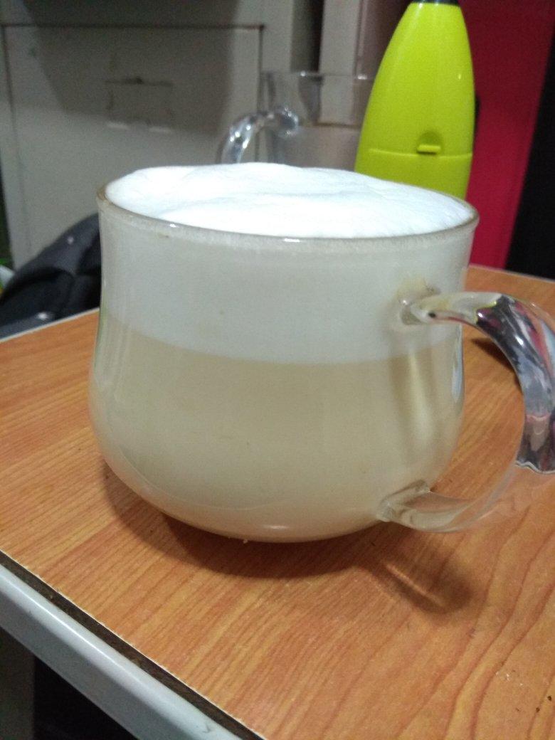 无意式咖啡机家庭拉花系列——手持奶泡器打奶泡教程