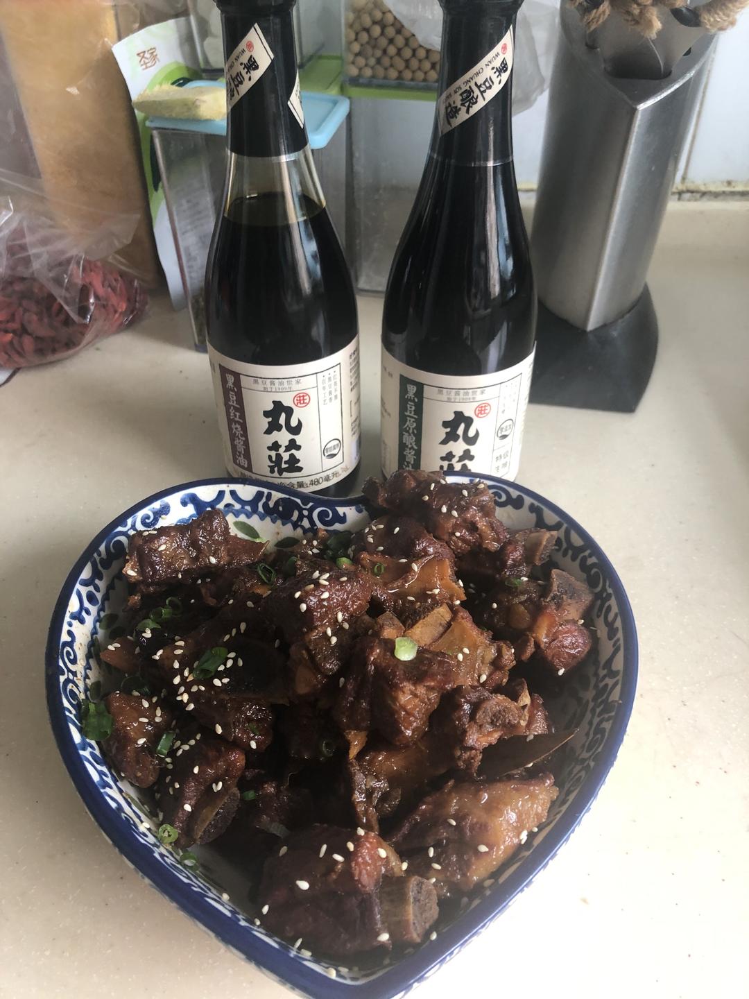 酱烧排骨—黑豆原酿酱油的做法 步骤10