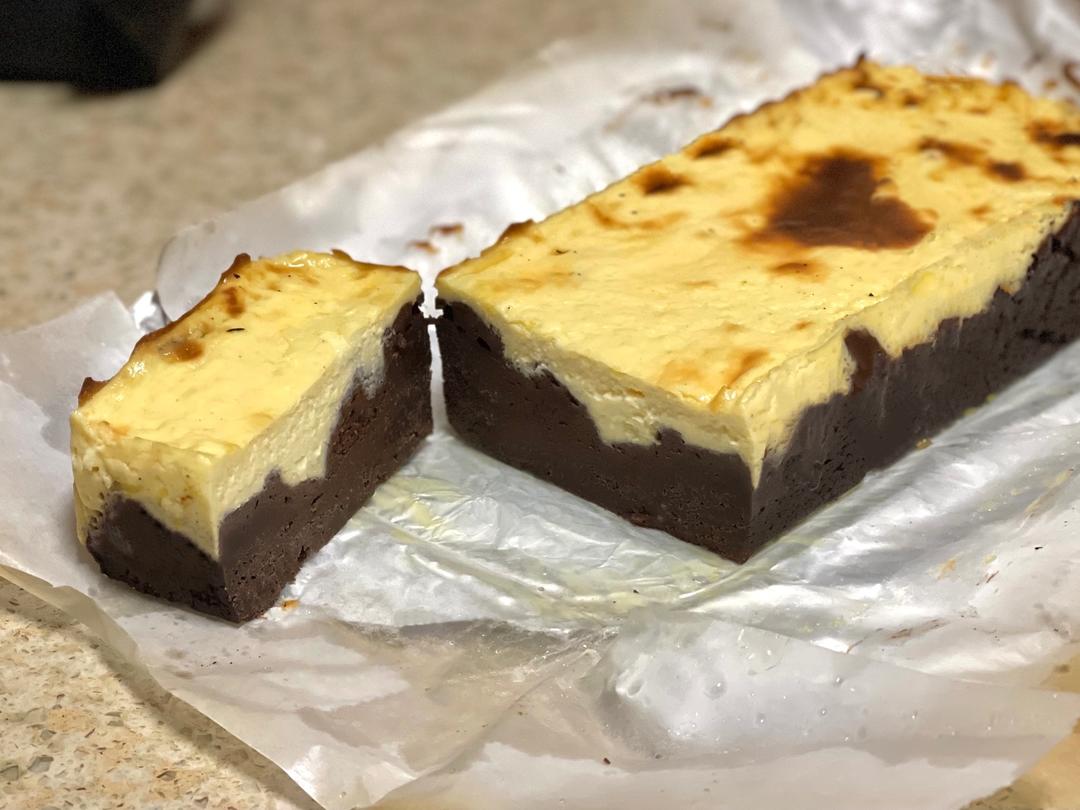 岩烧乳酪布朗尼蛋糕