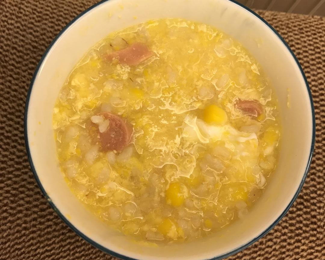 简单美味玉米羹的做法