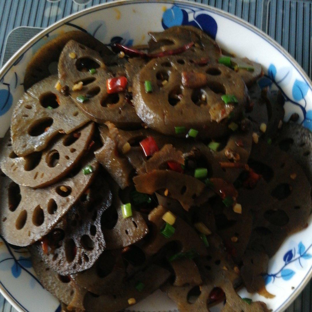 香辣卤藕片