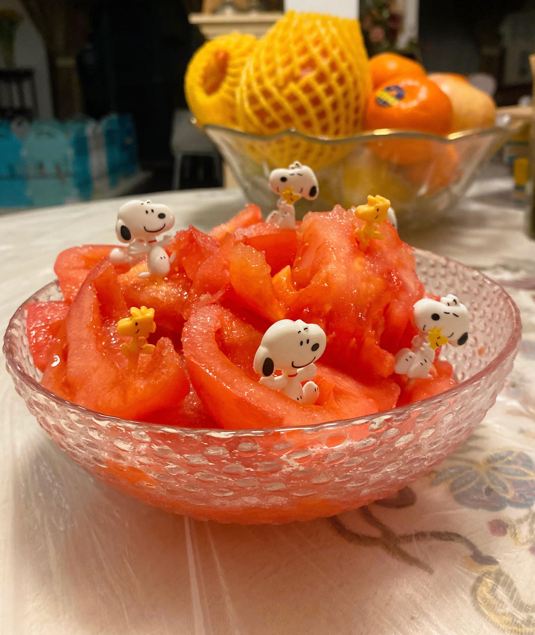 夏天必备糖拌西红柿