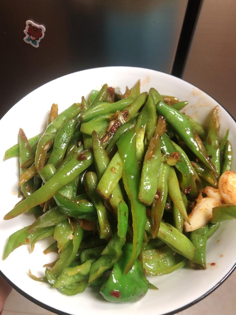 比肉好吃百倍无敌下饭素炒豆角丝