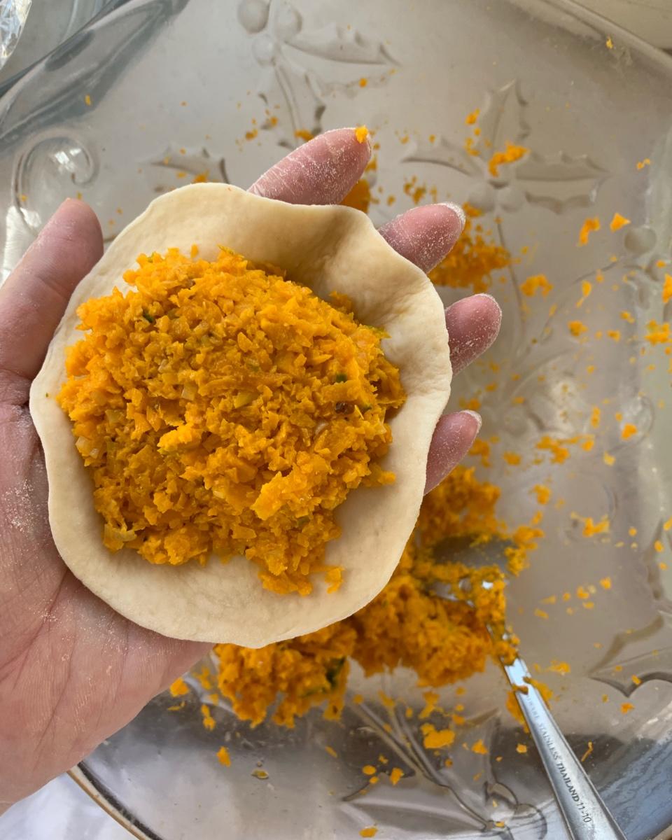 秘制南瓜包子（内附包包子视频）