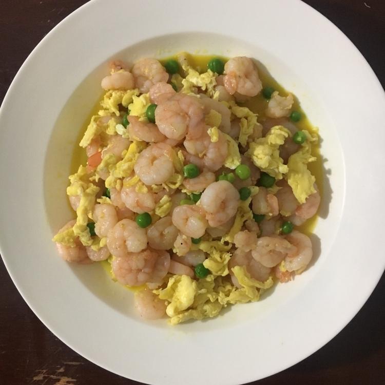虾仁滑炒鸡蛋