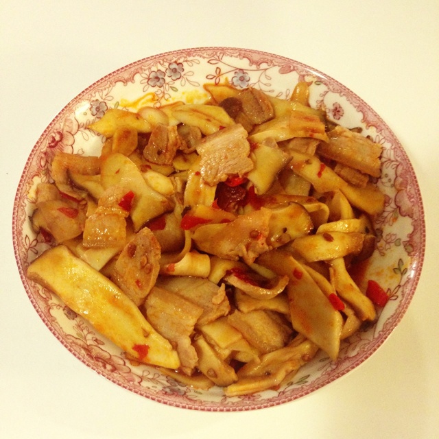 干锅杏鲍菇