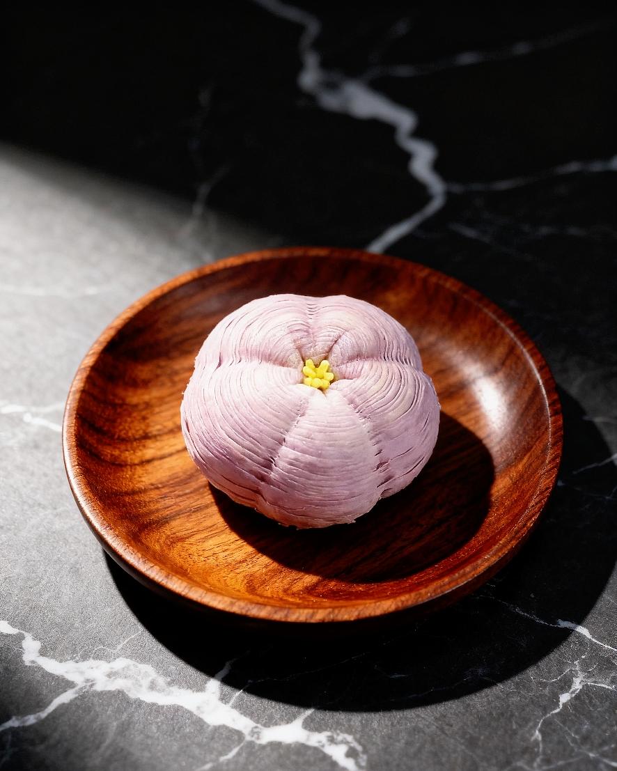 极考验耐心技术❗️奶黄紫梅花酥〔一般人做不了〕