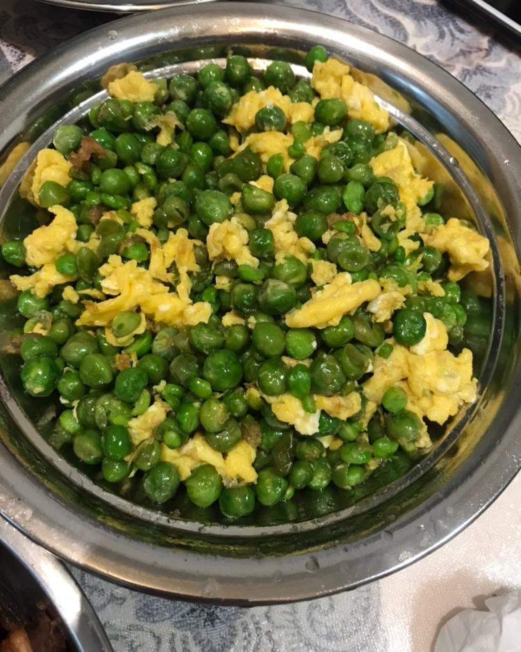 鸡蛋炒豌豆