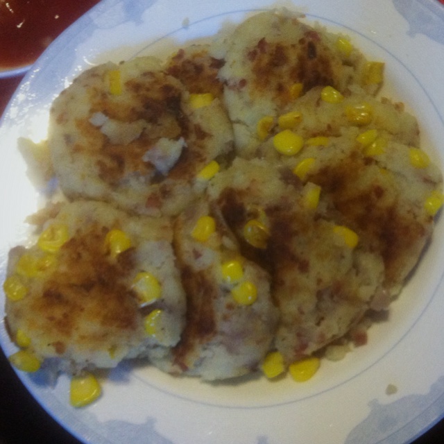 培根洋葱土豆饼
