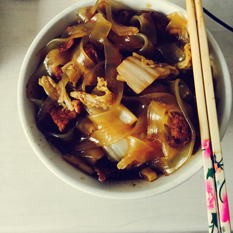 猪肉白菜炖粉条